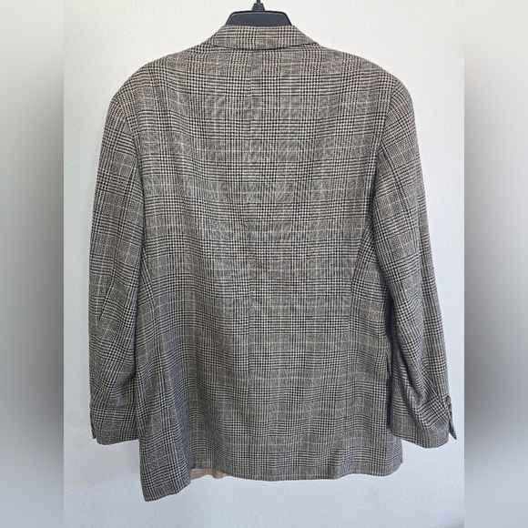 Ralph Ralph Lauren Blazer Sports Coat Men 40T Silk Wool Pinstripe Exellcent - Picture 14 of 15